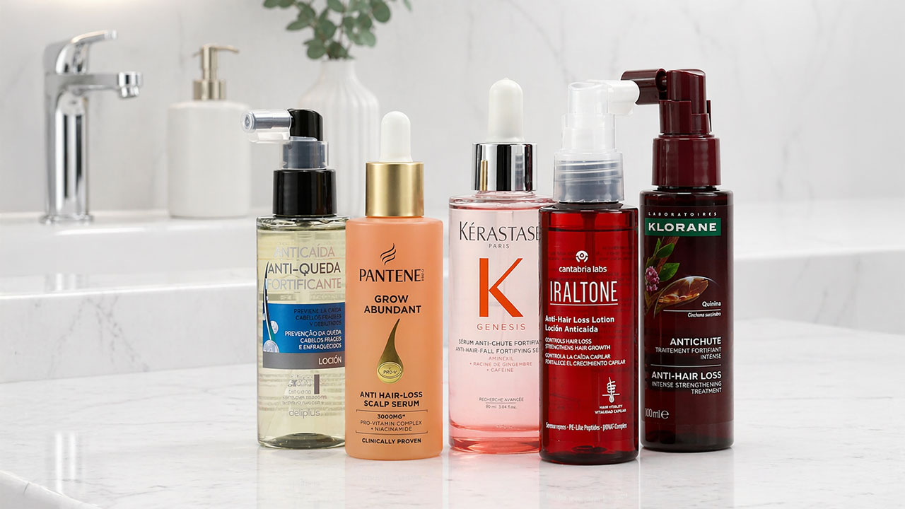 lociones anticaída de pelo